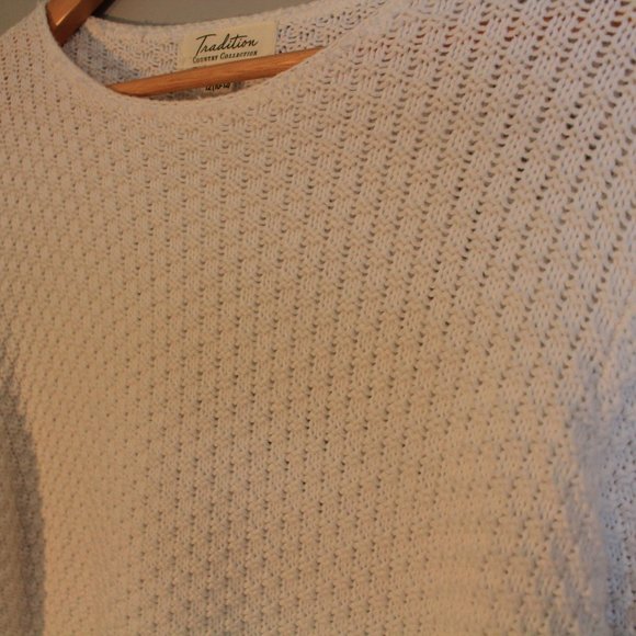 White Knit Sweater - Picture 2 of 3